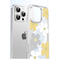 Joko Apple iPhone 16 Pro Floral Magsafe Kapak - Pembe