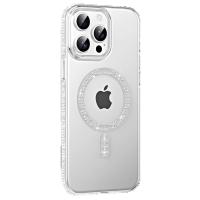 Joko Apple iPhone 14 Pro Max Move Taşlı Magsafe Kapak - Natural Grey