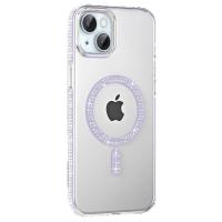 Joko Apple iPhone 15 Move Taşlı Magsafe Kapak - Lila