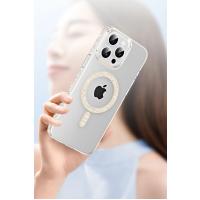 Joko Apple iPhone 15 Pro Max Move Taşlı Magsafe Kapak - Natural Grey