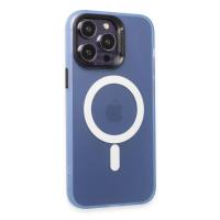 Joko iPhone 13 Pro Max Kılıf Mateks Magsafe Kapak - Sierra Blue