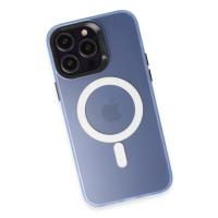 Joko iPhone 13 Pro Max Kılıf Mateks Magsafe Kapak - Sierra Blue