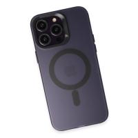 Joko iPhone 14 Pro Max Kılıf Mateks Magsafe Kapak - Derin Mor