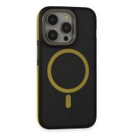 Joko iPhone 14 Pro Kılıf Rocky Magsafe Kapak - Siyah-Sarı