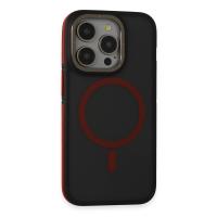 Joko iPhone 14 Pro Max Kılıf Rocky Magsafe Kapak - Siyah-Kırmızı