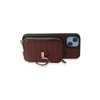 Joko iPhone 13 Pro Kılıf Ermes Kapak - Bordo