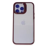 Joko iPhone 13 Pro Max Kılıf Roblox Lens Standlı Kapak - Bordo
