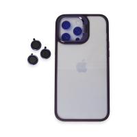 Joko iPhone 14 Pro Kılıf Roblox Lens Standlı Kapak - Derin Mor