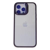 Joko iPhone 14 Pro Kılıf Roblox Lens Standlı Kapak - Derin Mor