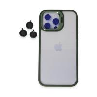 Joko iPhone 14 Pro Kılıf Roblox Lens Standlı Kapak - Koyu Yeşil