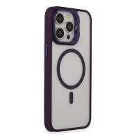 Joko iPhone 14 Pro Max Kılıf Roblox Lens Magsafe Standlı Kapak - Derin Mor