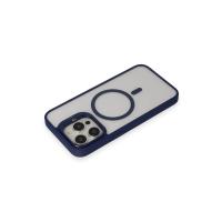 Joko iPhone 15 Pro Kılıf Roblox Lens Magsafe Standlı Kapak - Lacivert