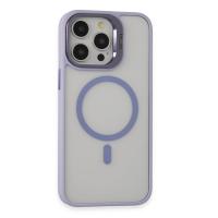 Joko iPhone 15 Pro Kılıf Roblox Lens Magsafe Standlı Kapak - Lila