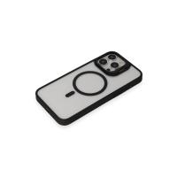 Joko iPhone 15 Pro Max Kılıf Roblox Lens Magsafe Standlı Kapak - Siyah