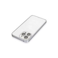 Joko iPhone 15 Pro Max Metal Bumper Mat Kapak - Gri