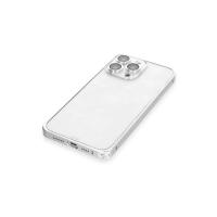 Joko iPhone 15 Pro Max Metal Bumper Mat Kapak - Gümüş