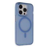 Joko iPhone 14 Pro Frost Standlı Magsafe Kapak - Sierra Blue
