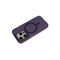 Joko iPhone 14 Pro Frost Standlı Magsafe Kapak - Derin Mor