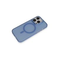 Joko iPhone 15 Pro Max Frost Standlı Magsafe Kapak - Sierra Blue