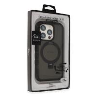 Joko iPhone 15 Pro Zorda Airbag Magsafe Standlı Kapak - Lacivert