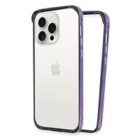 Joko iPhone 14 Pro Max Land Bumper Koruma Kapak - Derin Mor