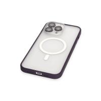 Joko iPhone 14 Pro Max Kılıf Martin Lens Magneticsafe Kapak - Derin Mor