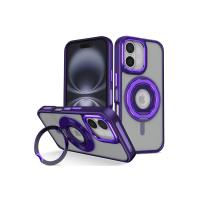 Joko iPhone 16 Banza Magsafe Standlı Kapak - Derin Mor