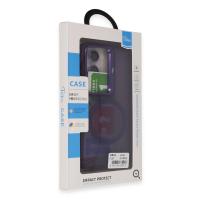 Joko Samsung Galaxy S24 Flet Lens Magsafe Kapak - Derin Mor