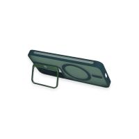 Joko Samsung Galaxy S24 Plus Flet Lens Magsafe Kapak - Koyu Yeşil