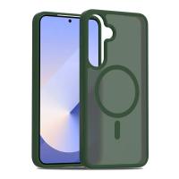 Joko Samsung Galaxy S25 Jota Magsafe Kapak - Koyu Yeşil