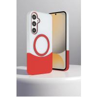 Joko Samsung Galaxy S24 FE Velar Magsafe Kapak - Natural Grey