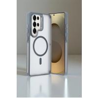 Joko Samsung Galaxy S25 Ultra Flet Lens Magsafe Kapak - Gri