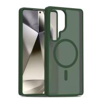 Joko Samsung Galaxy S24 Ultra Jota Magsafe Kapak - Koyu Yeşil