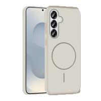 Joko Samsung Galaxy S25 Broş Magsafe Kapak - Krem