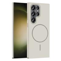 Joko Samsung Galaxy S24 Ultra Broş Magsafe Kapak - Krem
