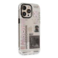 Keep Off iPhone 14 Pro Kılıf Cat Desenli Kapak - Cat - 7