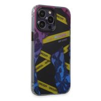 Keep Off iPhone 14 Pro Kılıf Cat Desenli Kapak - Cat - 9