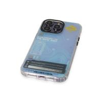 Keep Off iPhone 14 Pro Max Kılıf Cat Desenli Kapak - Cat - 14