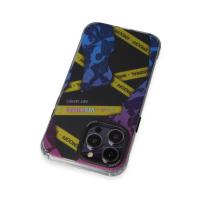 Keep Off iPhone 14 Pro Max Kılıf Cat Desenli Kapak - Cat - 9