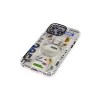 Keep Off iPhone 14 Pro Kılıf Clone Space Magsafe Kapak - Clone - 10