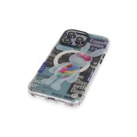 Keep Off iPhone 14 Pro Max Kılıf Clone Space Magsafe Kapak - Clone - 12