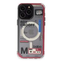 Keep Off iPhone 14 Pro Max Kılıf Clone Space Magsafe Kapak - Clone - 15