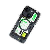 Keep Off iPhone 15 Future Armor Magsafe Kapak - Radiation