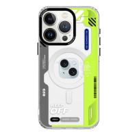 Keep Off iPhone 15 Imagination Of Time Magsafe Kapak - Change Myself