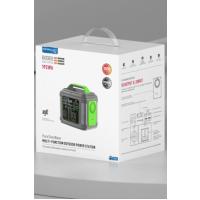 Konfulon CN04 Powerbank 300W 60.000 mAh 5W Led Işıklı Kamp Şarj PD 60W - Gri