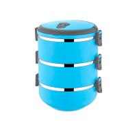 MAVİ 3LÜ SEFER TASI SAKLAMA KABI 1.8LT