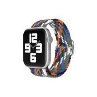 Newface Apple Watch 38mm Star Kordon - Gri-Turuncu