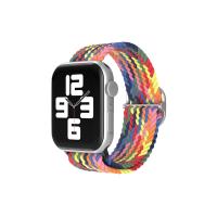 Newface Apple Watch 38mm Star Kordon - Siyah-Kırmızı-Sarı