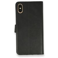 Newface Apple iPhone X/XS Trend S Plus Kapaklı Kılıf - Siyah