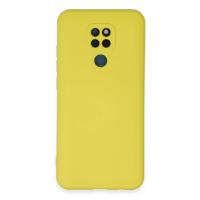 Newface General Mobile GM 20 Kılıf Nano içi Kadife Silikon - Sarı